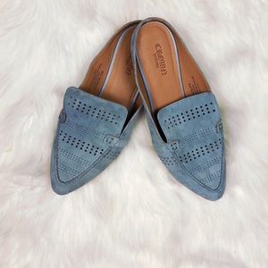 [crown and vintage] Katrine Mule powder blue